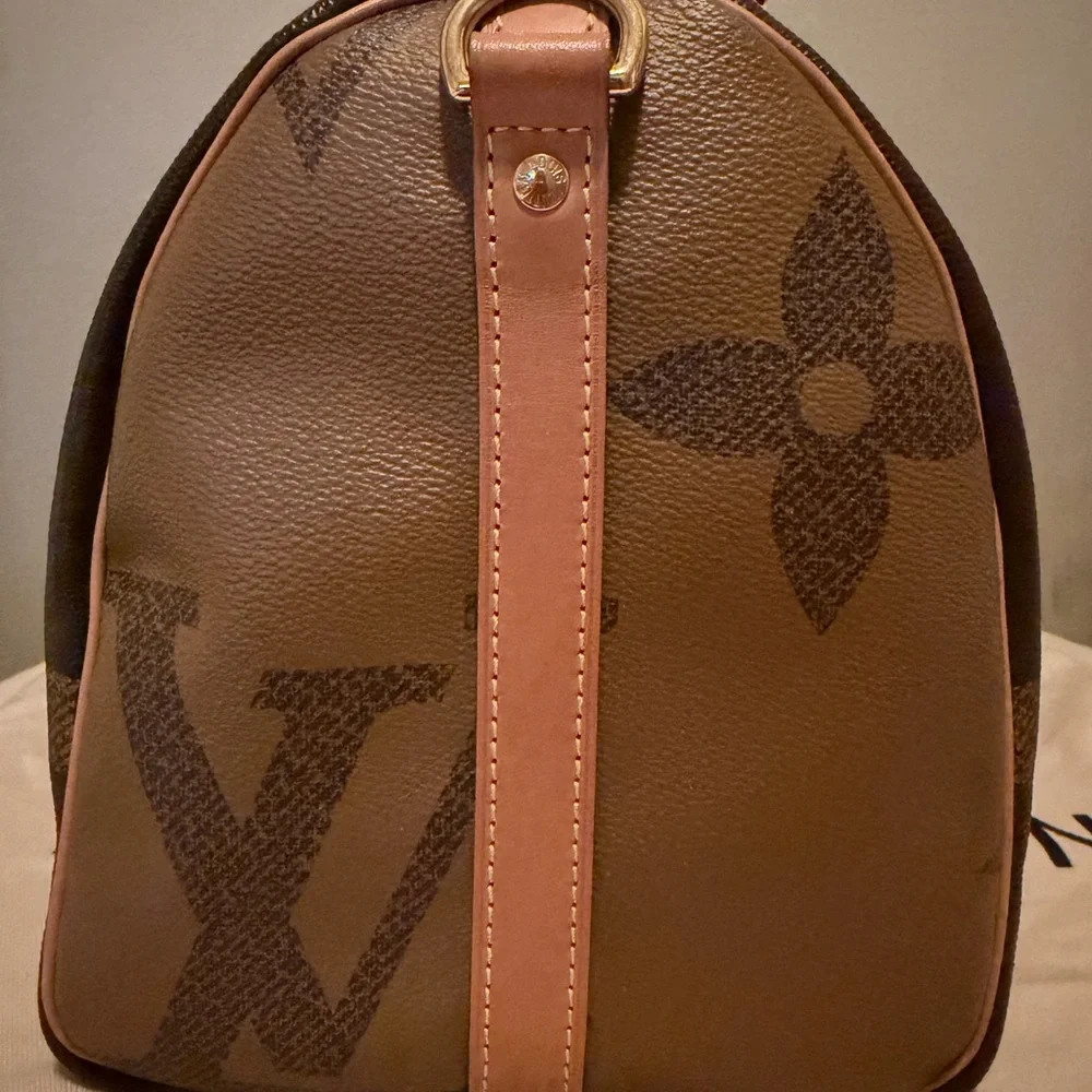 Louis Vuitton Speedy 30 Bandouliere Reverse Giant Monogram